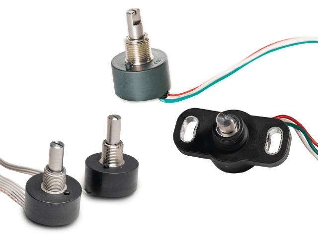 Series 285 and 286 Non-Contacting Hall-Effect Rotary Position Sensors